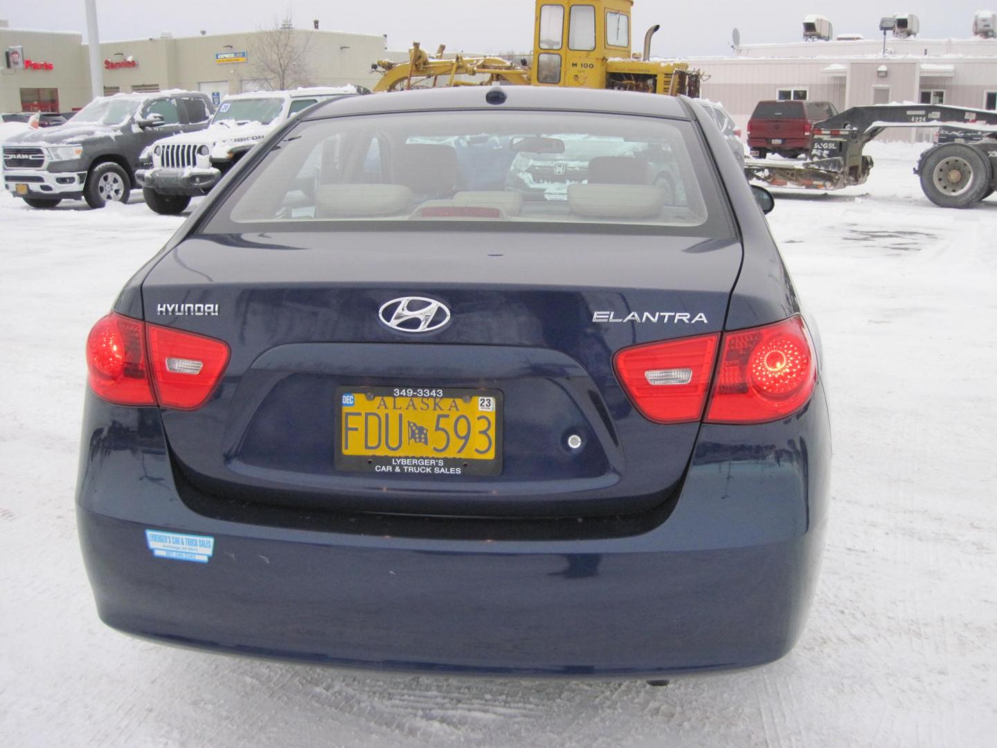 2008 blue /Tan Hyundai Elantra GLS (KMHDU46D48U) , automatic transmission, located at 9530 Old Seward Highway, Anchorage, AK, 99515, (907) 349-3343, 61.134140, -149.865570 - Low Miles on this Hyundai Elantra GLS come take a test drive. - Photo#3